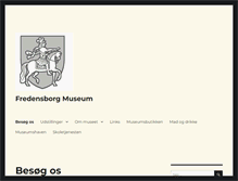 Tablet Screenshot of lokalhistorisk-museum.dk